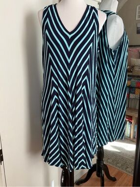 Chelsea & Theodore XL Striped Dress